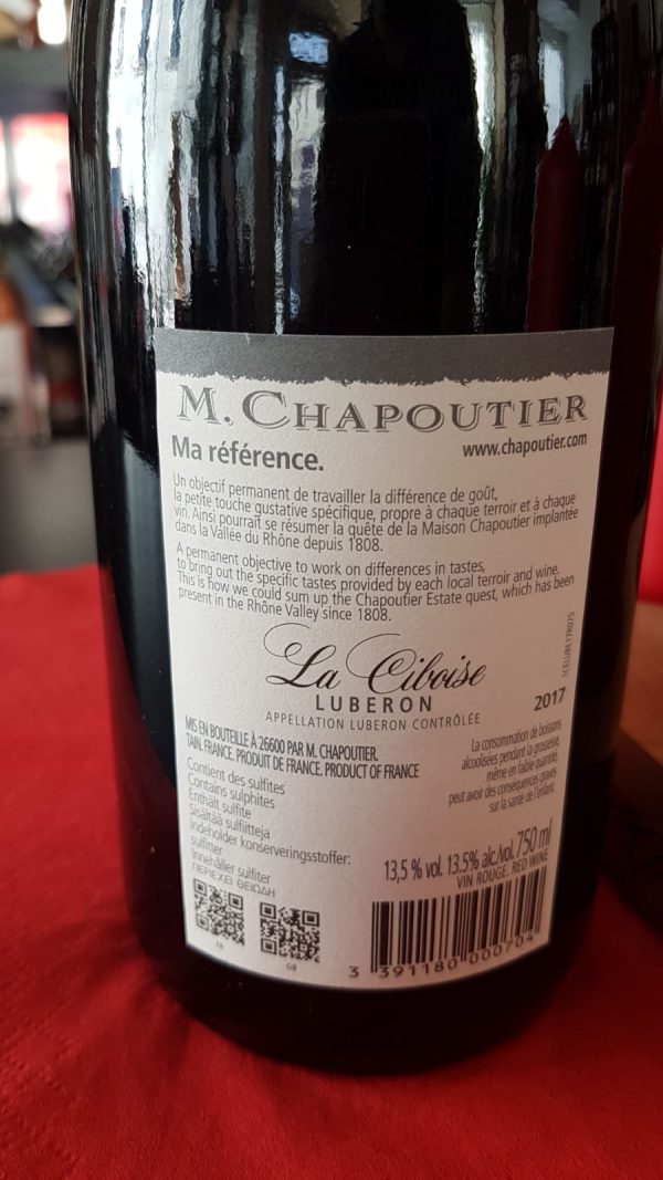 La Ciboise Lubéron 2017 Rouge (x6) – Image 2